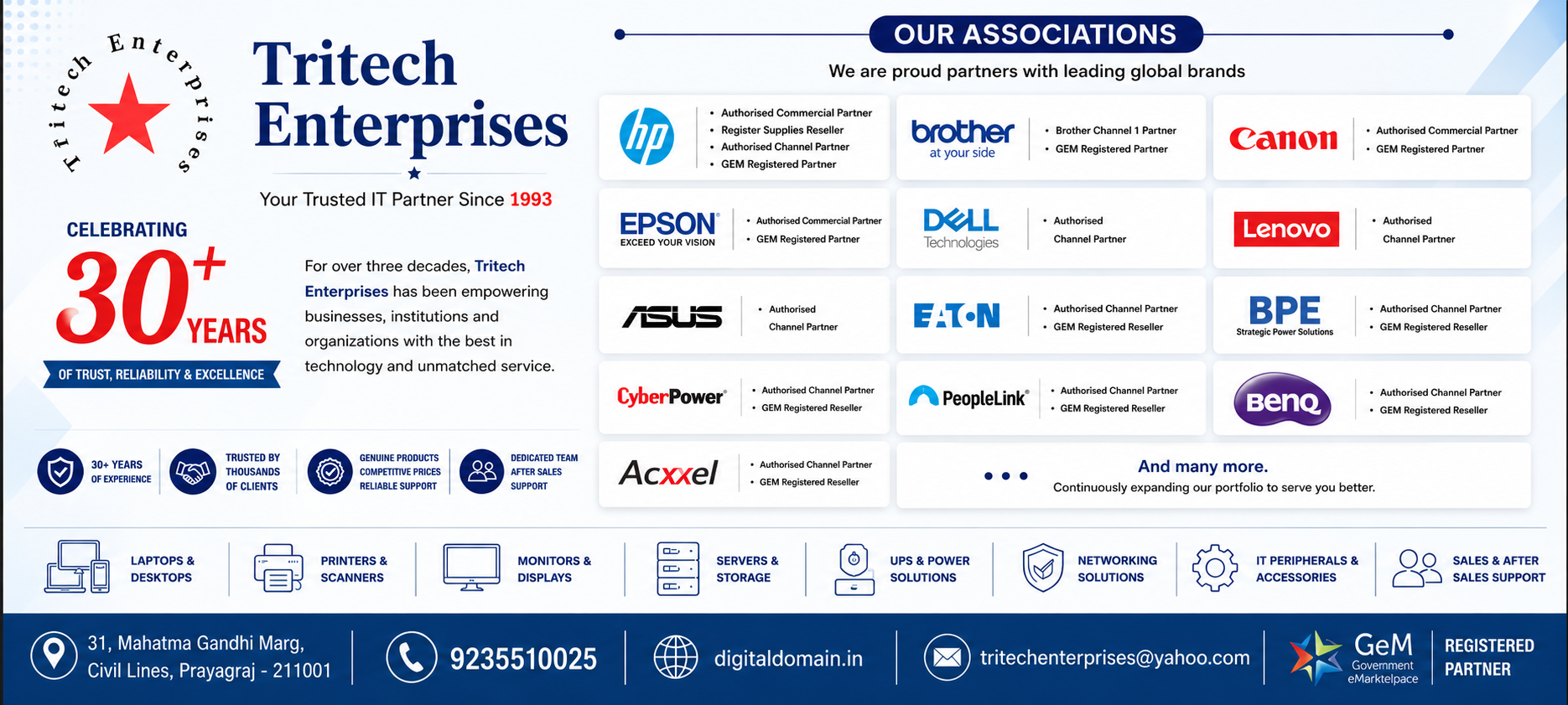 Tritech enterprises banner