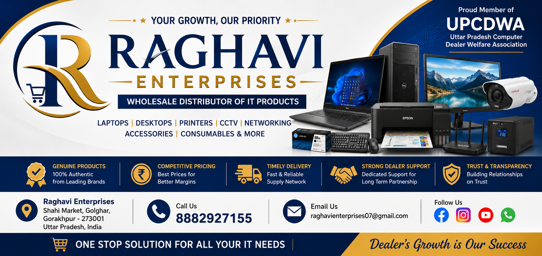 Raghavi Enterprises banner